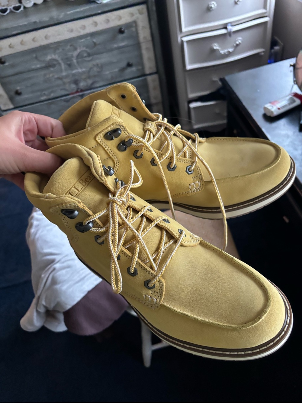 Women’s Ll bean Yellow Boots